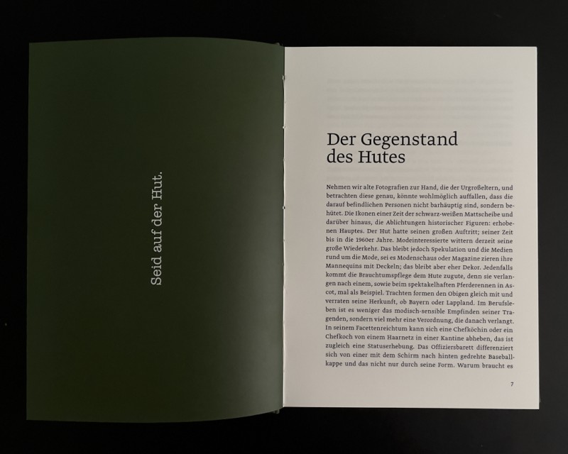 Merit Zimmermann | Hut Gut | Frankfurt © Simon Gehlen |